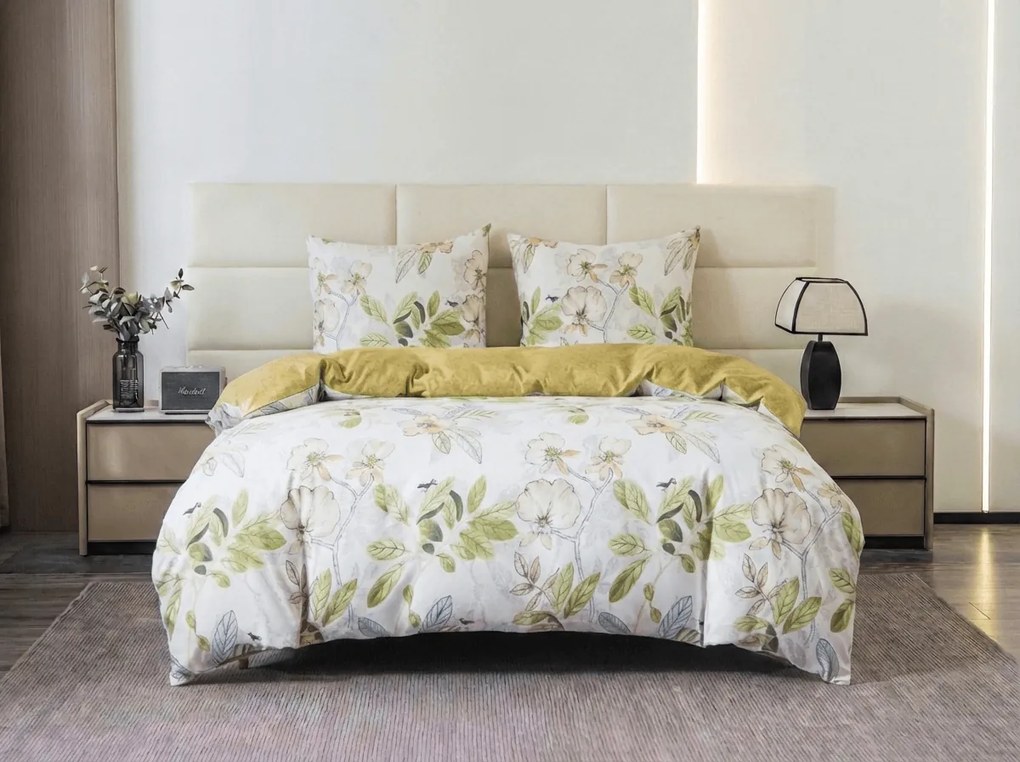 Mikroszálas flanel ágyneműhuzat VELUNE színes Ágyneműhuzat mérete: 2 db 70 x 90 cm | 200 x 220 cm