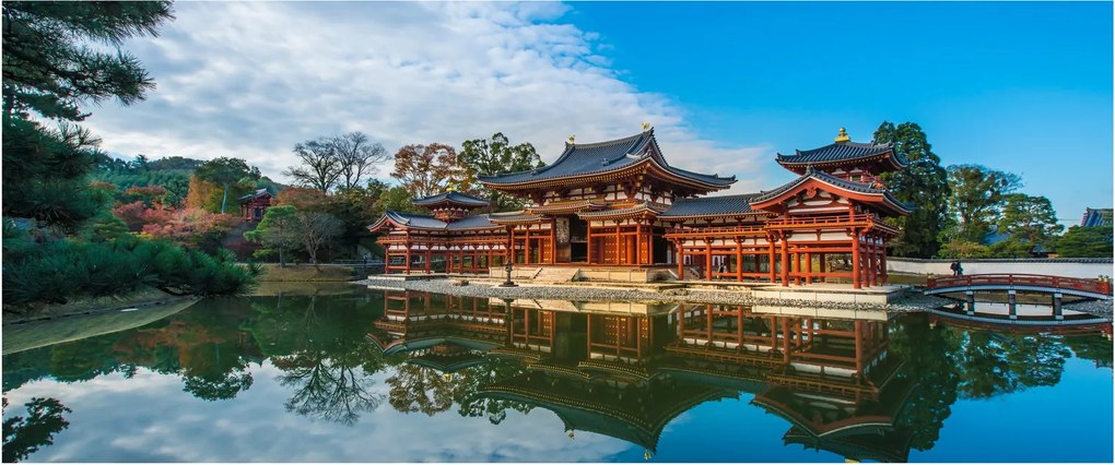 Kép - Byodo-in templom, Japán (120x50 cm)