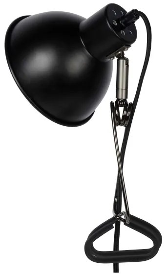 Lucide 45987/01/30 - Csipeszes lámpa MOYS 1xE27/40W/230V fekete