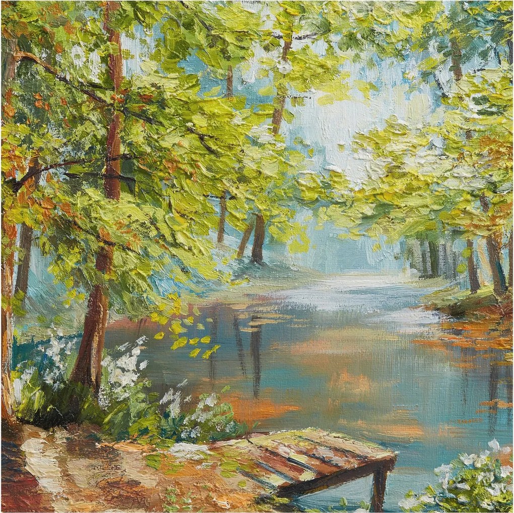 Fotótapéta Flizelin Design Divatos Erdélyi tó 250x250 Ragasztó