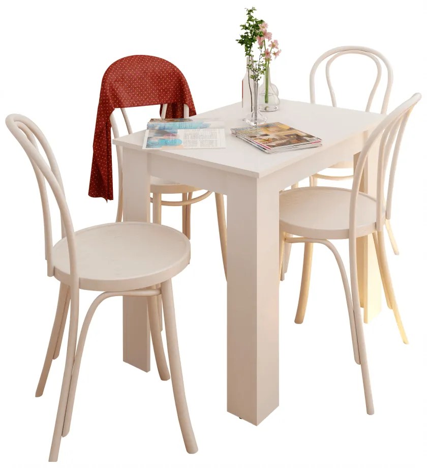 TARINIO étkezőasztal, fehér