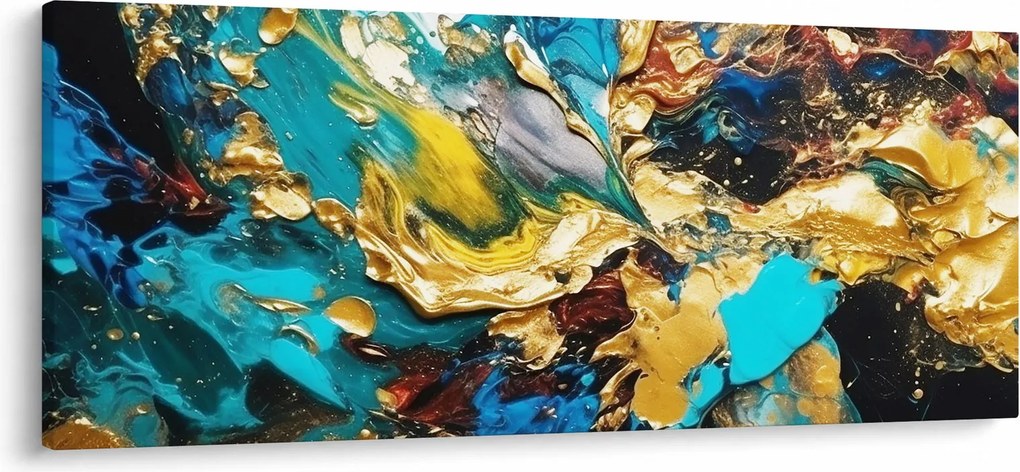 Kép - Texturált olajfestmény (120x50 cm)
