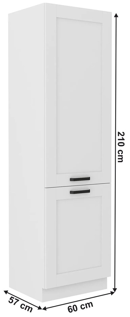Szekrény a beépített hűtőhöz Lesana 1 (fehér) 60 LO-210 2F . 1063920