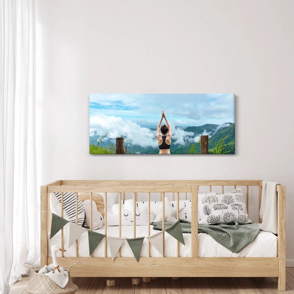 Kép - Jóga (120x50 cm)