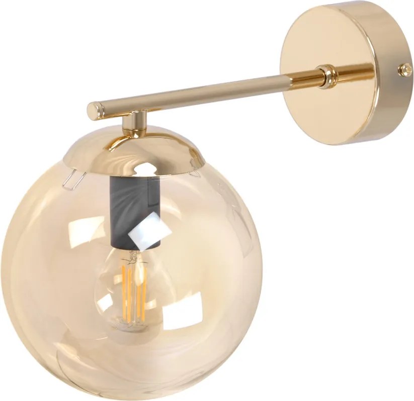 KAJA K-5415 GRAND Arany Színű Fali Lámpa 1xE14 10W IP20