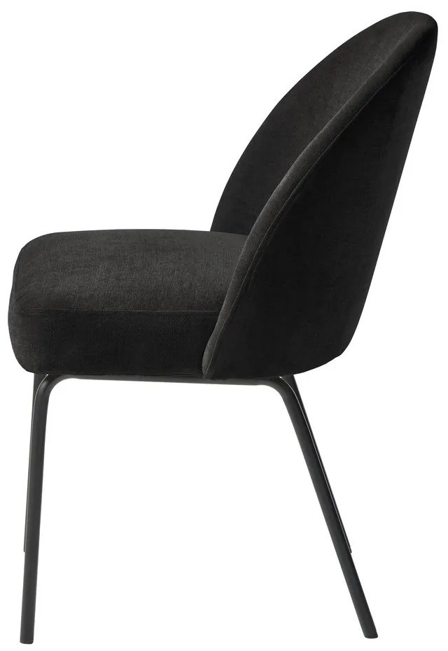 Fekete étkezőszék Creston – Unique Furniture
