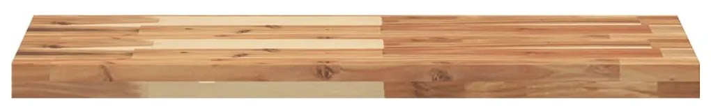 3 db olajbevonatú tömör akácfa függőpolc 100 x 30 x 4 cm