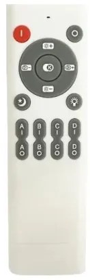 LED Dimmelhető mennyezeti lámpa LED/50W/230V 3000-6500K fekete + távirányítás