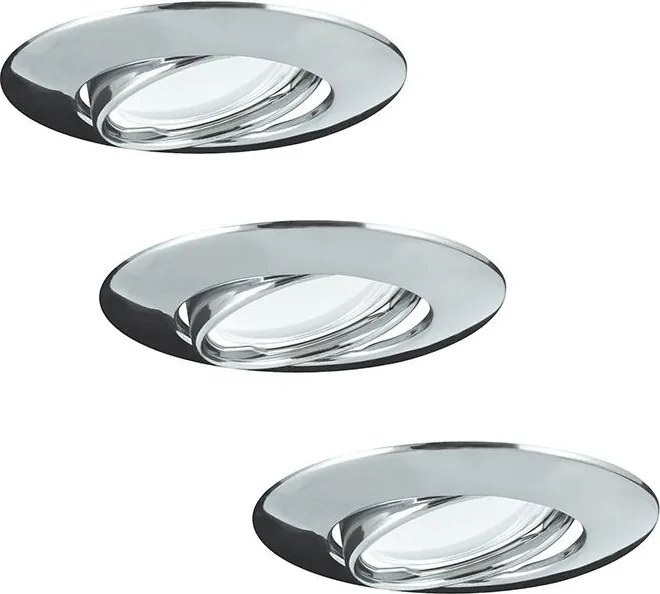 Polux OLIN 306197 Beépíthető spotlámpa 1x3,5W/GU10 3000K 250LM IP20