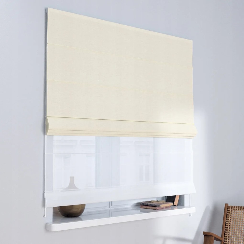 Kész római roló nappali-éjszakai Duo 100x170cm fehér