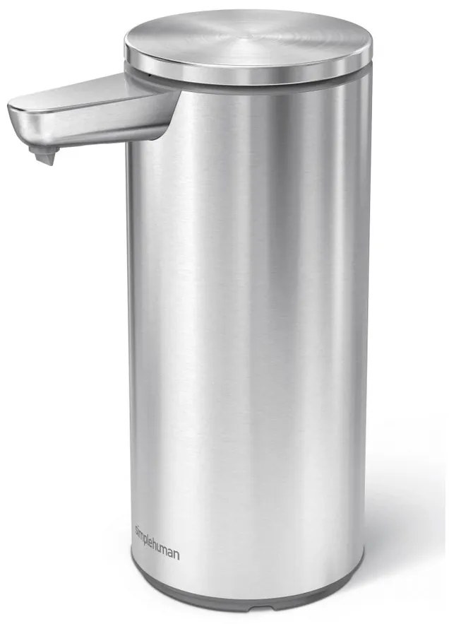 Simplehuman érintésmentes szappanadagoló 266 ml,újratölthető, csiszolt rozsdamentes acél