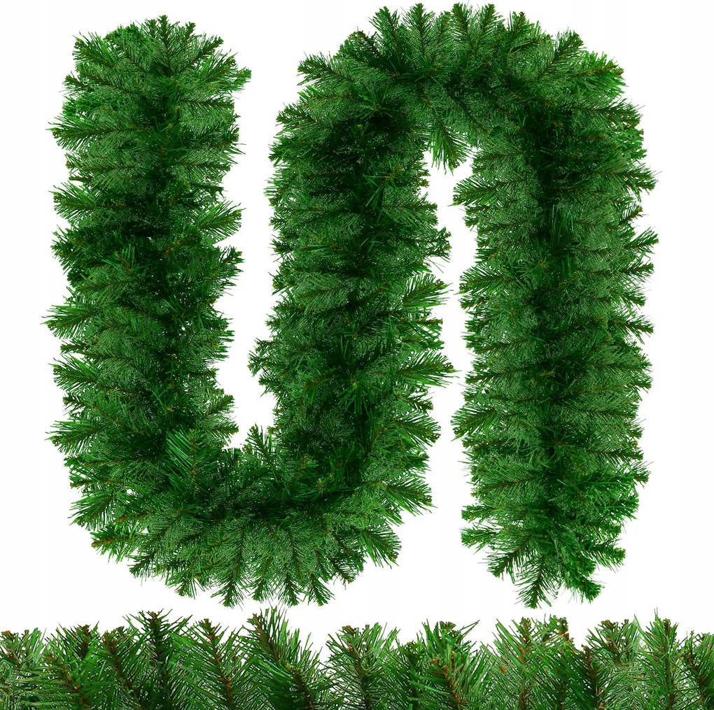 Karácsonyfa Füzér 270 cm Műkarácsonyfa Sűrű Zöld Gyönyörű