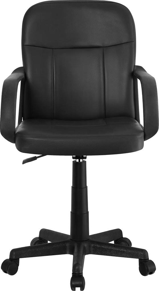 Irodai fotel, fekete, AYLA NEW