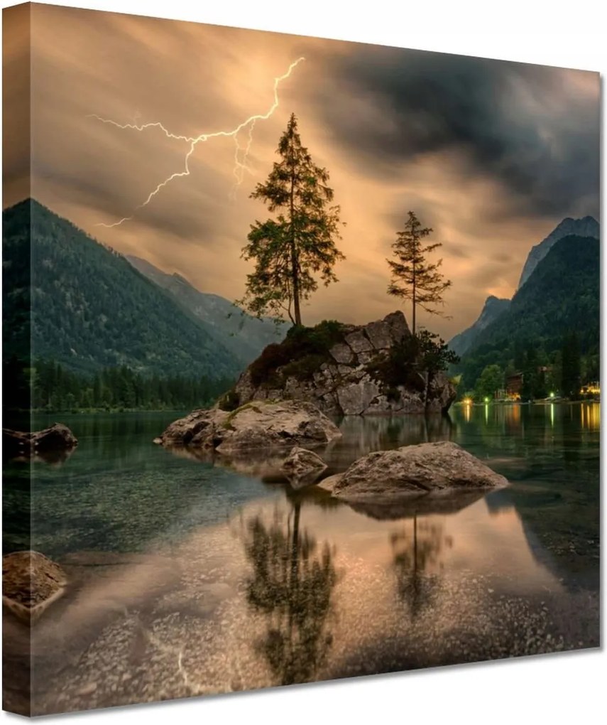 Vászonkép 60x60 Hegyi szépség Tájkép