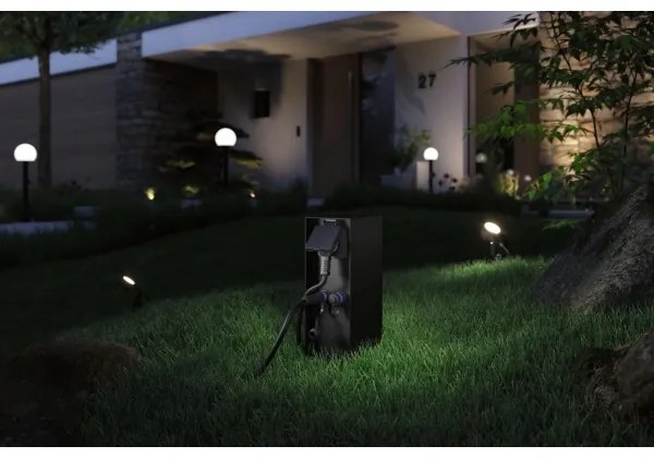 Paulmann 94700 - Kültéri RIO 2Z SCHUKO 230V IP44 konnektoroszlop