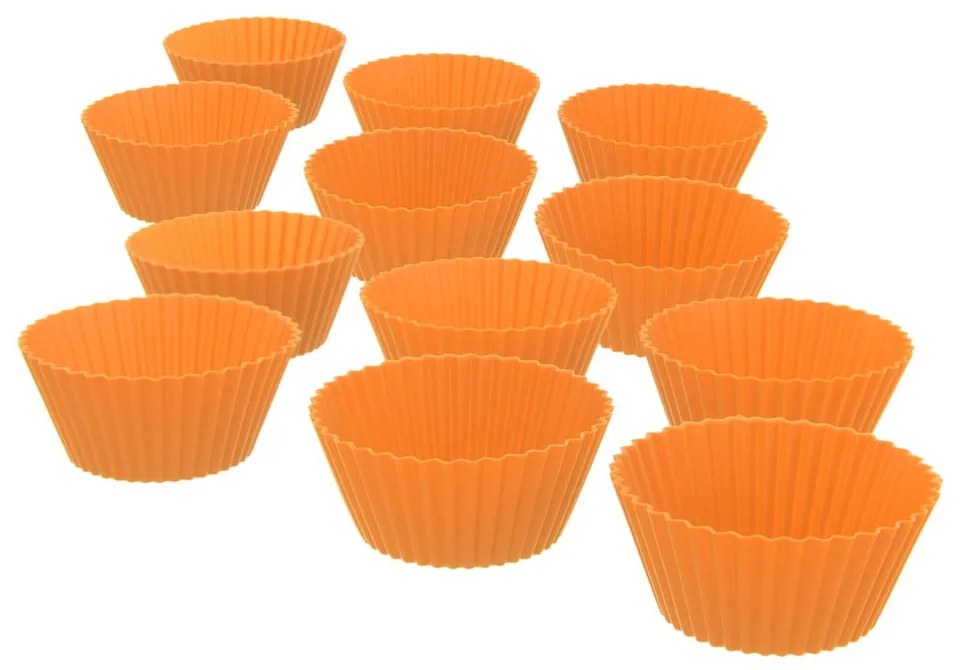 Szilikon muffin sütőforma szett 12 db-os ø 5,5 cm – Orion