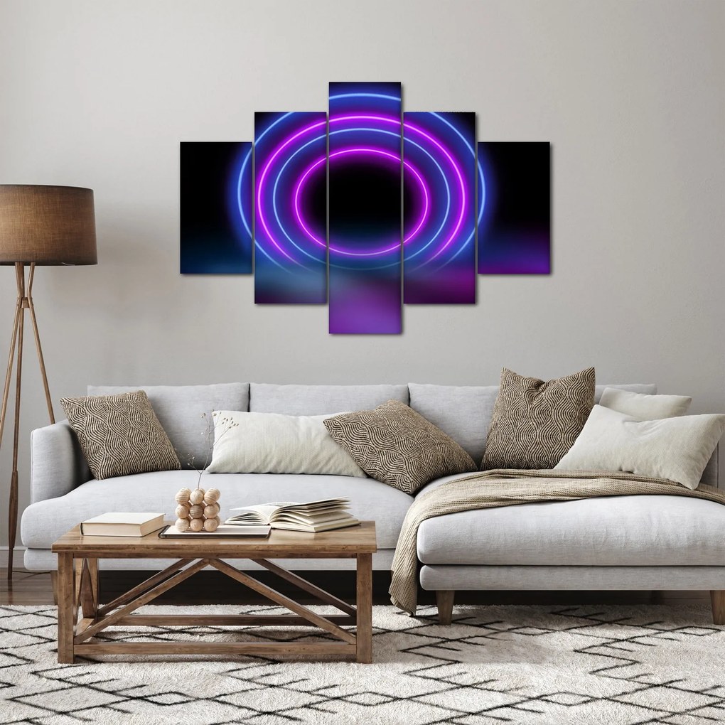 A színes körök képe (150x105 cm)