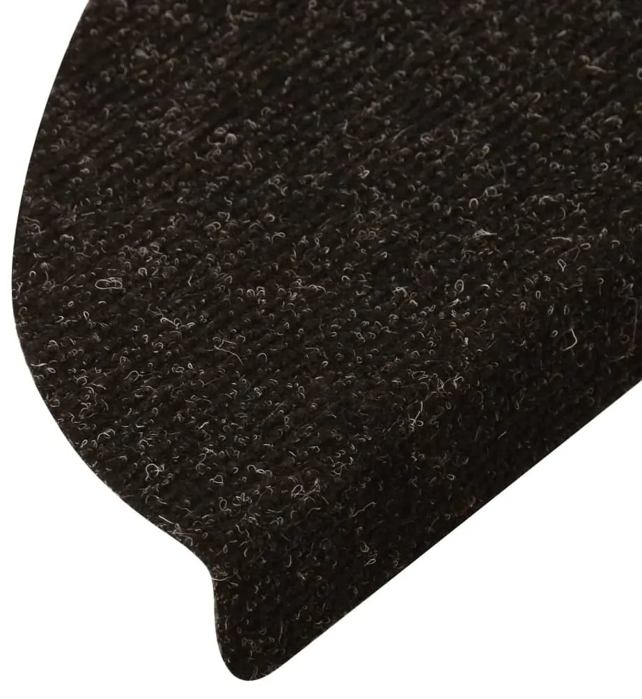 10 db antracitszürke öntapadó lépcsőszőnyeg 65 x 22,5 x 3,5 cm