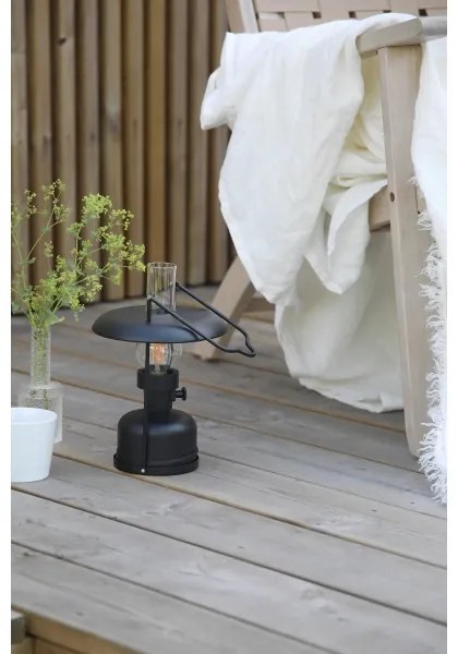 Markslöjd 108893-LED Fényerőszabályozható újratölthető lámpa FANOS LED/2,5W/3,7V 4000 mAh IP44 fekete