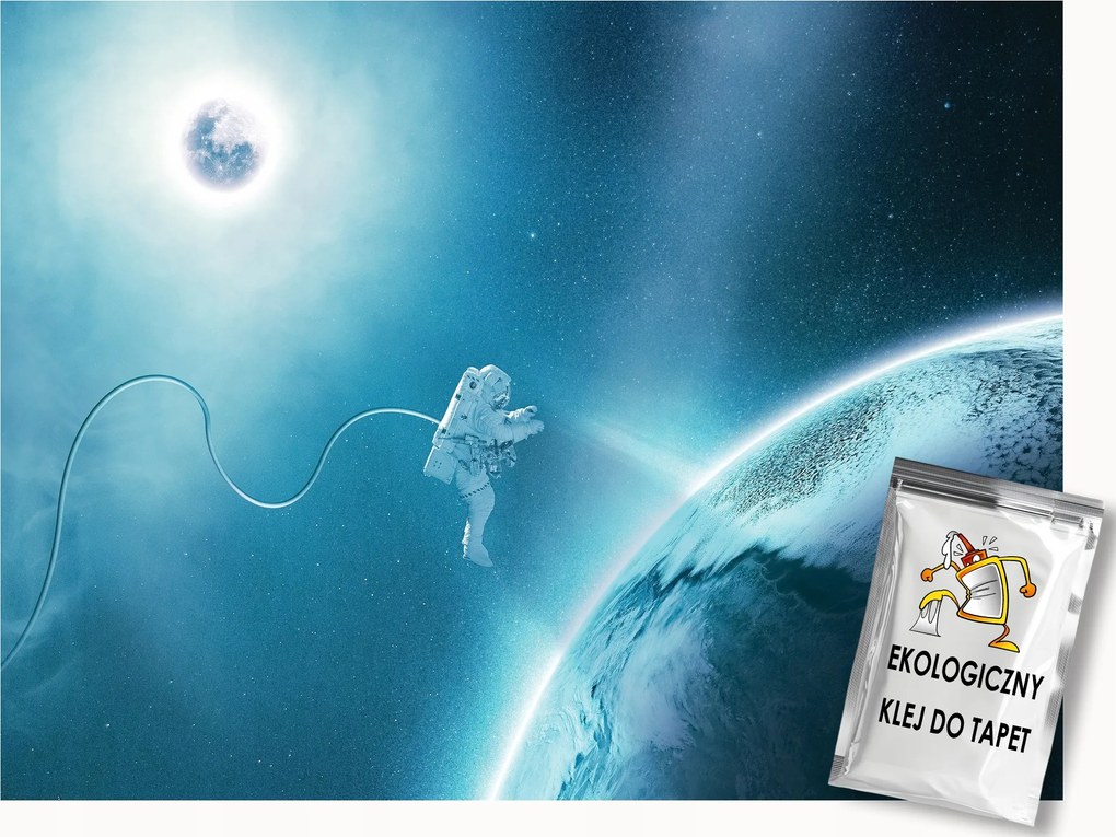 Fotótapéta Flizelina Kozmosz Asztronauta Bolygók Galaxis 350x250 ragasztó