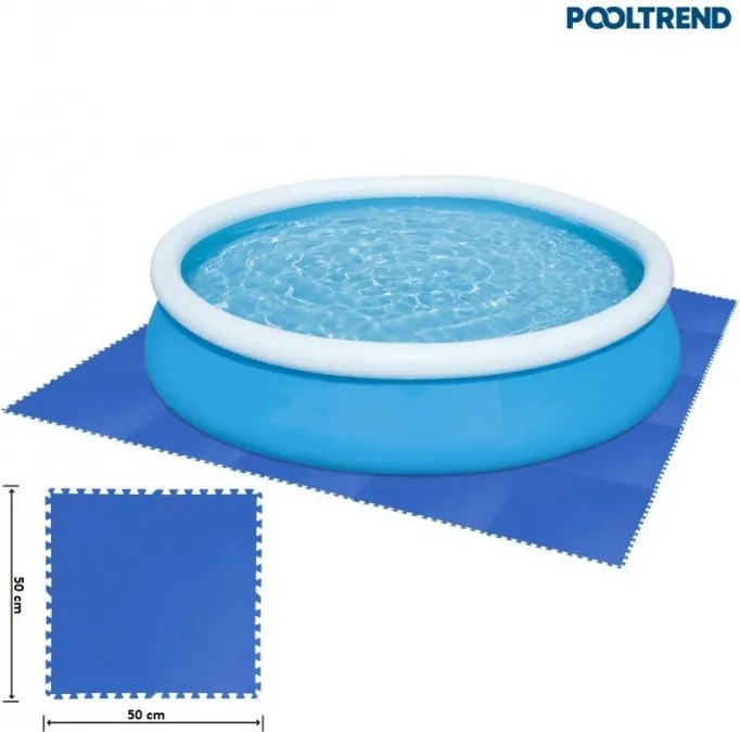 Pooltrend medence alátét polifoam 50x50 cm, 9 db/cs