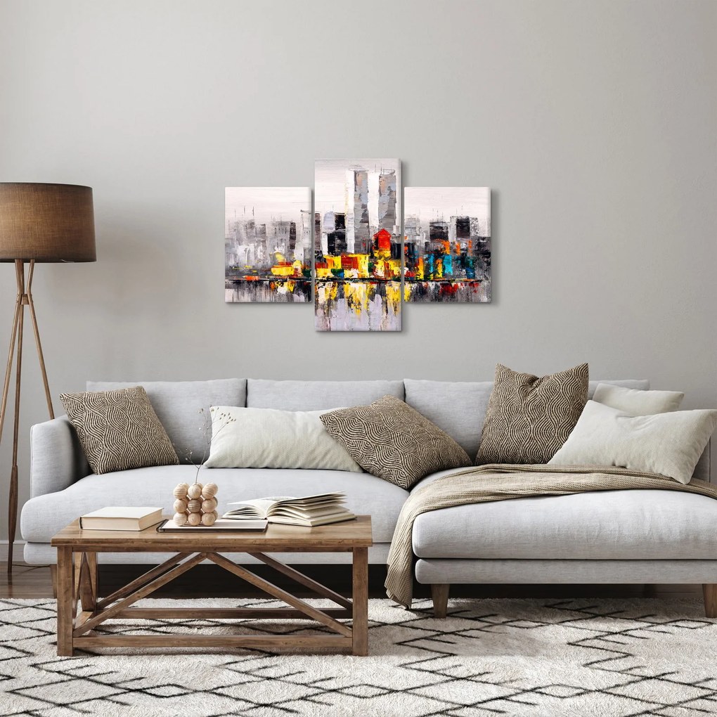 Kép - A nagyváros festménye (90x60 cm)