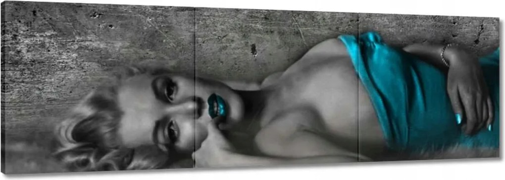 Festmények 150x50 Marilyn Monroe szájjal