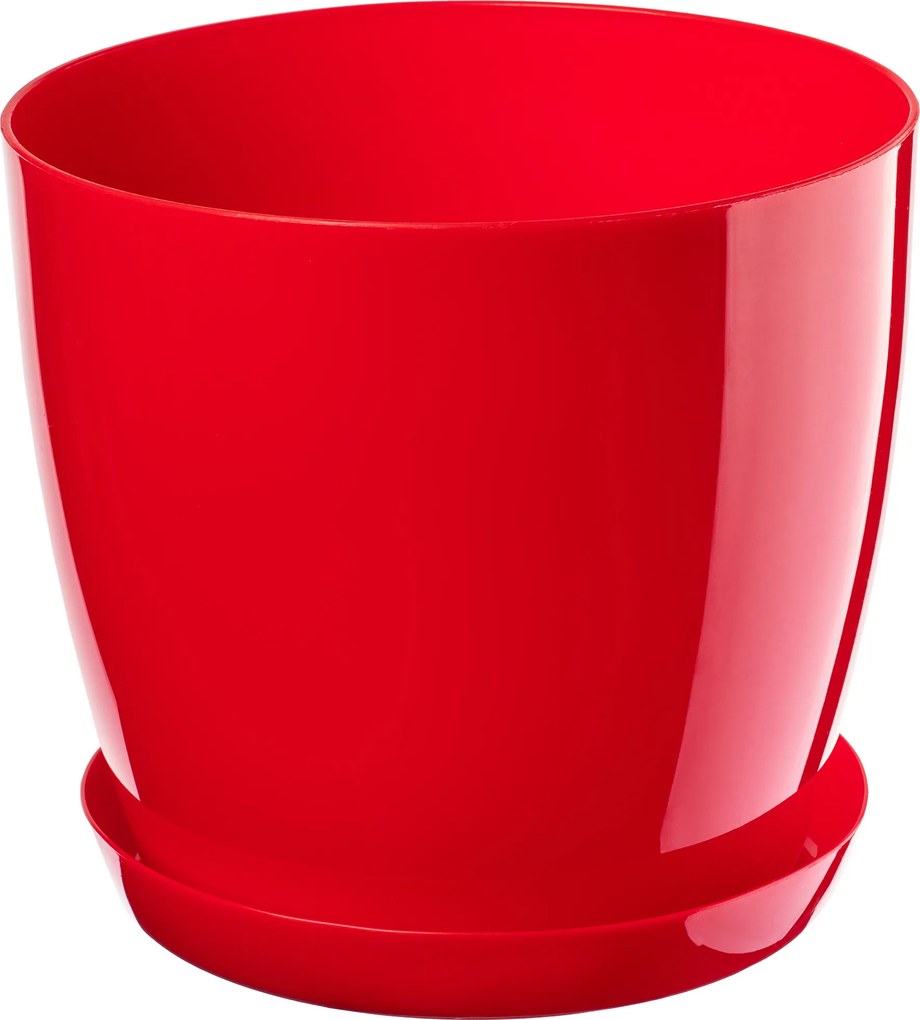 Virágtartó Fedő Állvány Piros 12cm