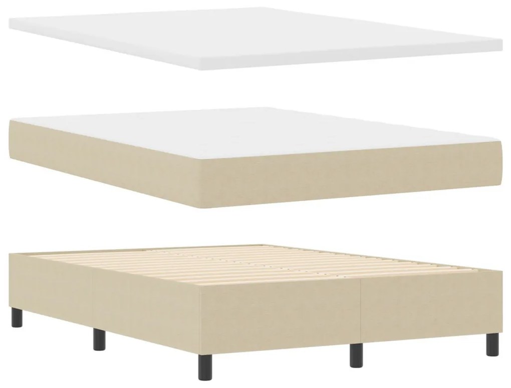 Boxspring Ágy matraccal és LED világítással Zöld Szürke 140x200 cm Bársony Szövet