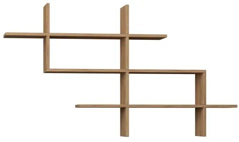 Fali polc HALIC 82x150 cm tölgy