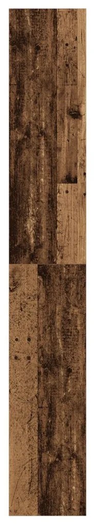 Könyvespolc Régi fa Szerelt fa 100 x 30 x 198 cm