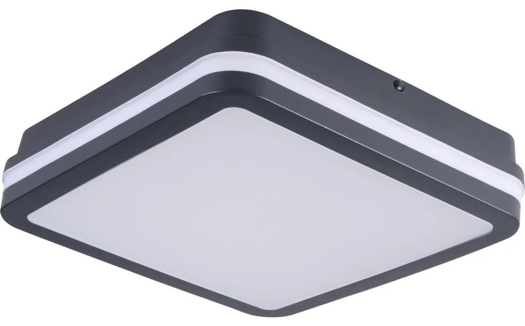 Kanlux Kanlux 38788 - LED Kültéri lámpa érzékelővel BENO 12/18W/230V 3000/3500/4000K IP65 antracit KX2560