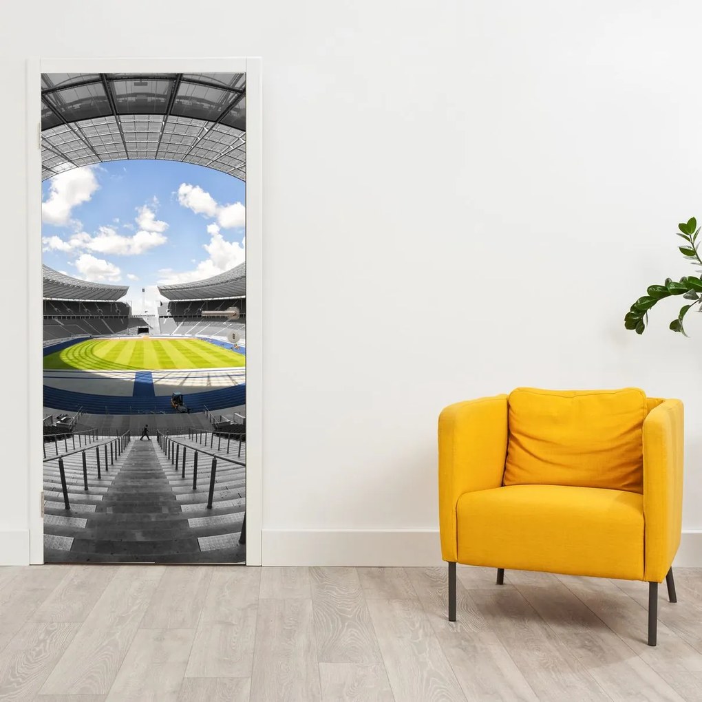 Fotótapéta ajtóra - Futballstadion (95x205cm)