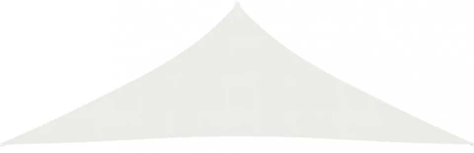fehér HDPE napvitorla 160 g/m² 5 x 5 x 6 m