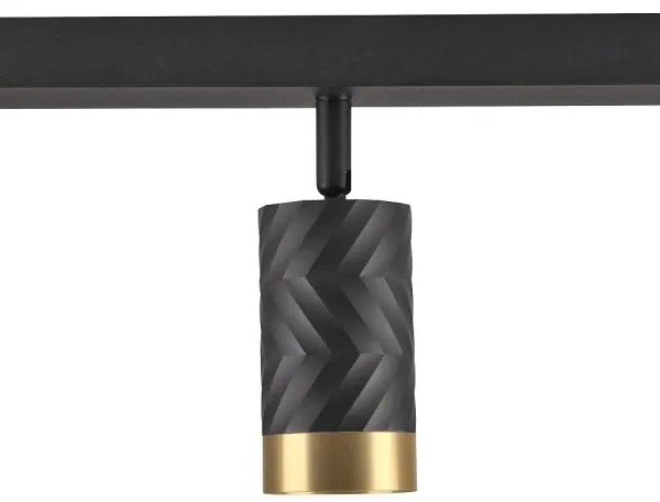 Spotlámpa ARRAS 3xGU10/10W/230V fekete