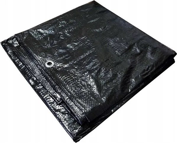 Ponyva fekete 2x3m
