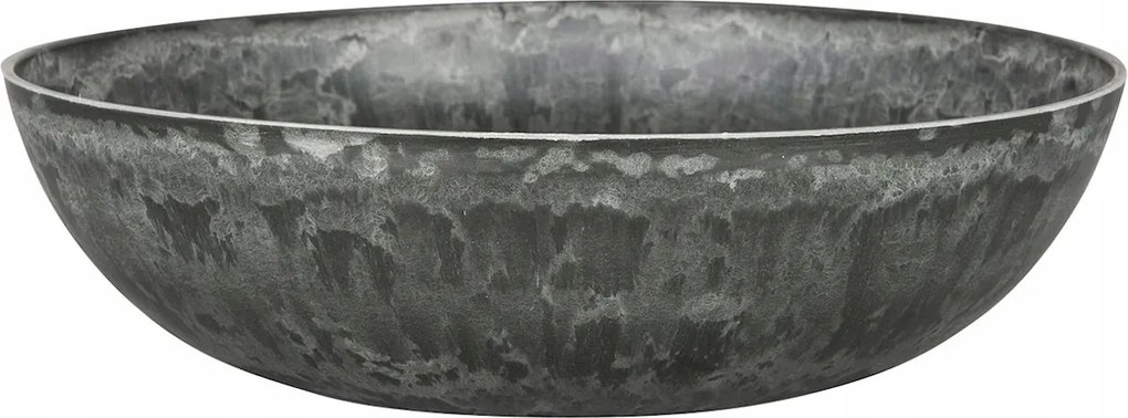 Kerti Szökőkút Tál 30cm Dekoratív Öko Kerti Műanyag Szürke