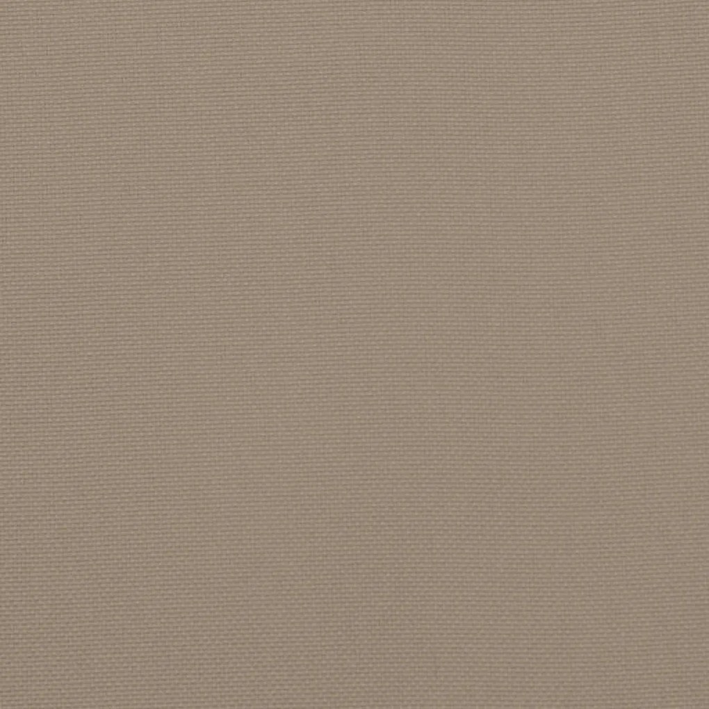 tópszínű oxford szövet kerti padpárna 120x50x4 cm