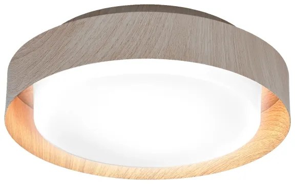 Osram - Mennyezeti lámpatest ORBIS MADRID 2xE27/10W/230V, átm. 29 cm, fa dekor