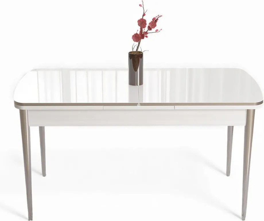Nira - White, Chrome