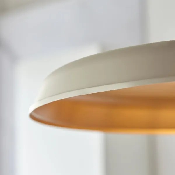 Endon 99999 - Láncos csillár SABIAN 1xE27/10W/230V krémszínű/arany