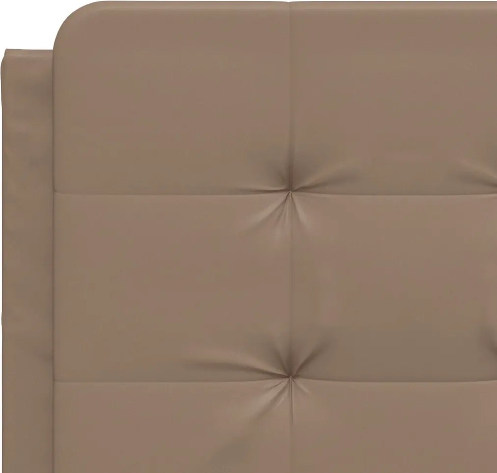 cappuccino színű műbőr fejtámla párna Zadar 120 cm