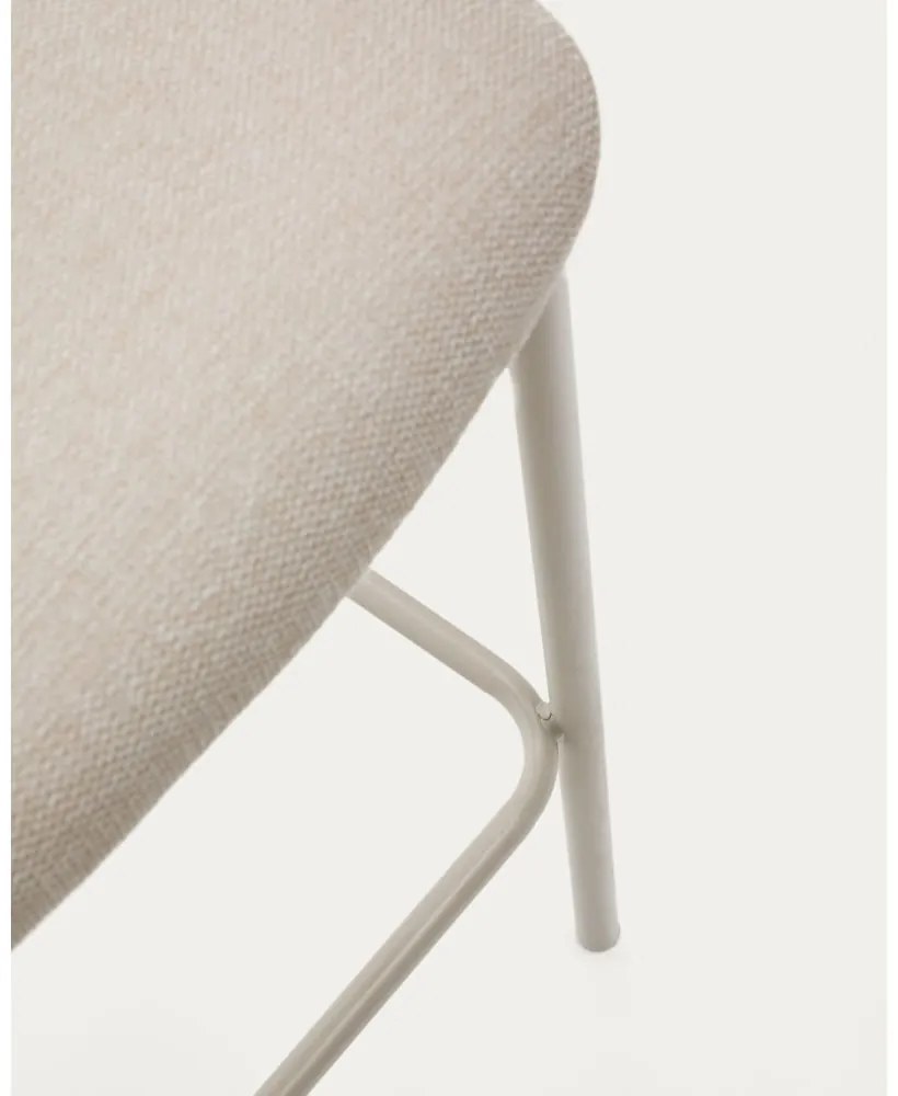 Bézs bárszék (ülésmagasság 75 cm) Ciselia – Kave Home