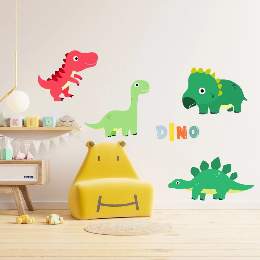 PIPPER. Textil falmatrica "Baby dinoszauruszok 2"