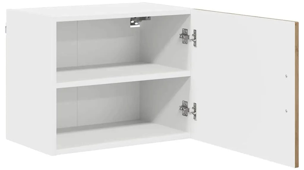 Fali konyhaszekrény 2 pcs Artisan tölgy 50 x 31 x 40 cm Faanyag