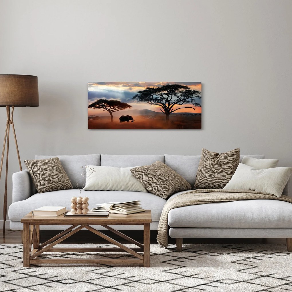 Kép - Serengeti Nemzeti Park, Tanzánia, Afrika (120x50 cm)