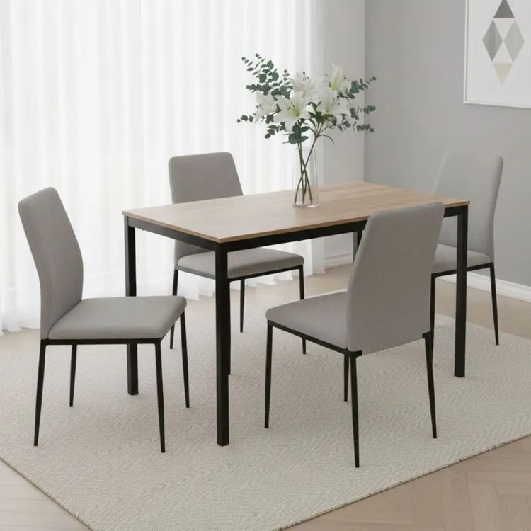Konyhai asztal tölgyfa 120 x 60 cm - univerzális asztal 4-5 fő részére
