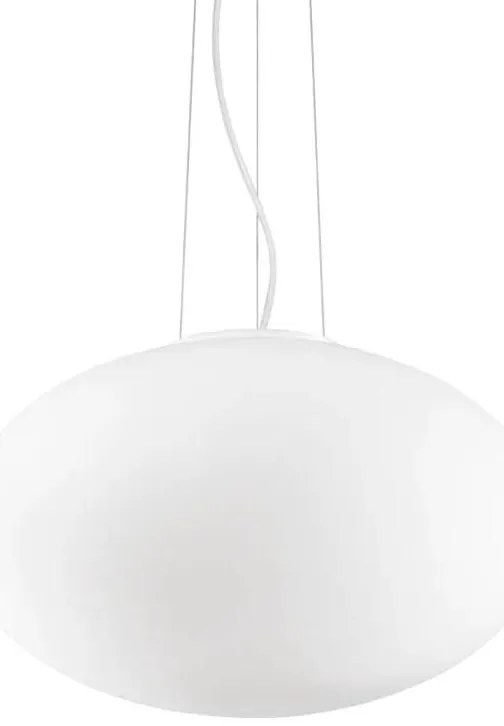 Ideal Lux - Csillár zsinóron CANDY 1xE27/42W/230V átm. 50 cm fehér