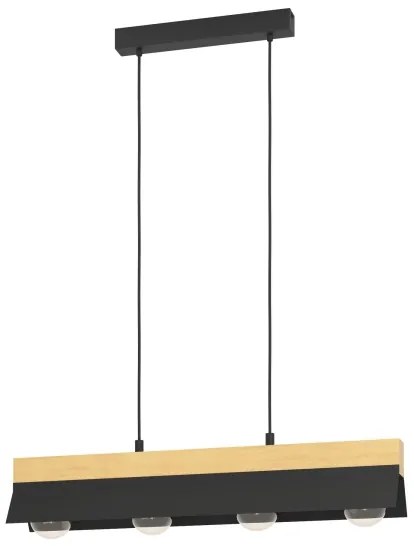 Eglo 900444 - Csillár zsinóron TARRAFO 4xE27/40W/230V