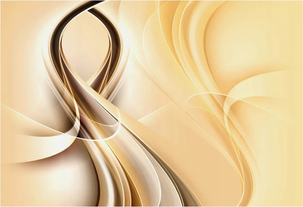 Flizelin fotótapéta Flizelin Design Hullámzó vonalak 152x104